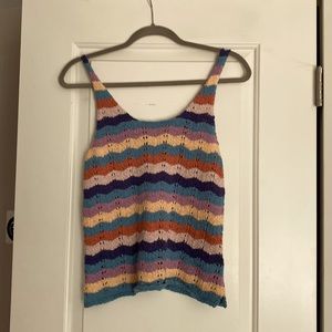 This awesome crochet tank is from aerie